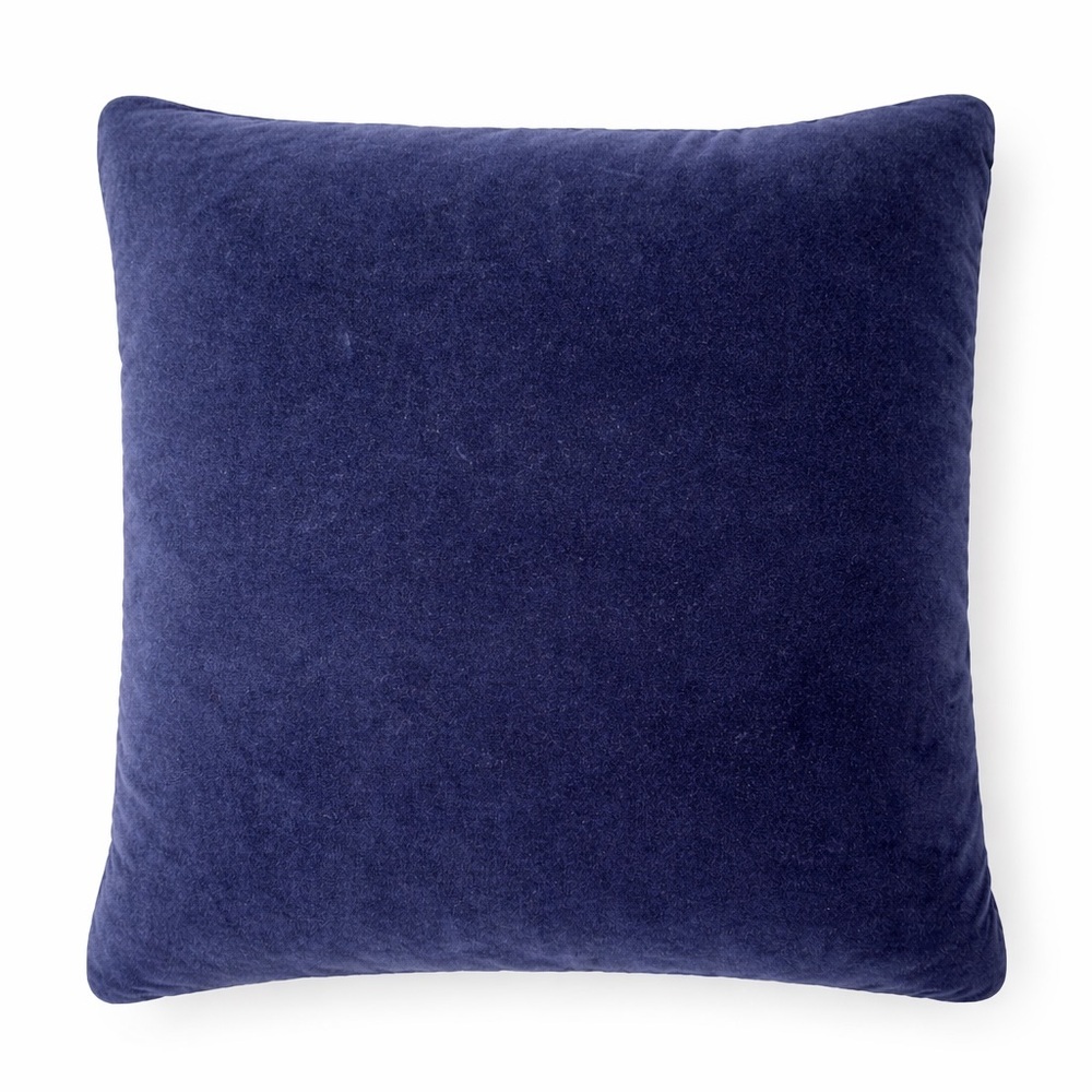 Arhaus Reversible Blue Throw Pillow